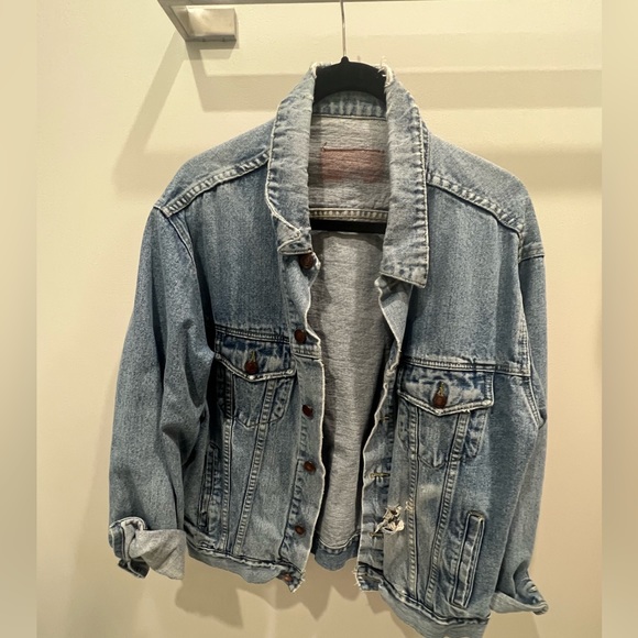 Oversized vintage denim jacket - Picture 1 of 1